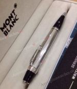 Boheme Silver Ballpoint Pen Mont Blanc Replica Pens High Quality at anyreplicawatches